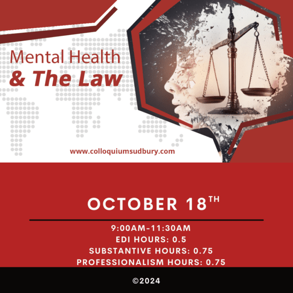 Mental Health & The Law 2024
