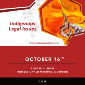 Indigenous Legal Issues 2025